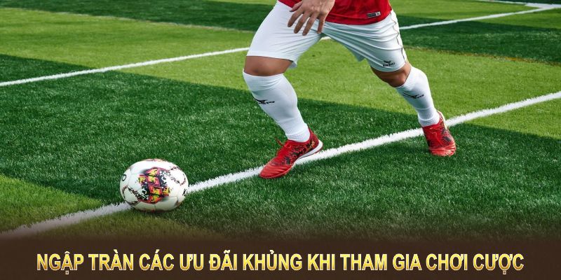 Ngập tràn các ưu đãi khủng khi tham gia chơi cược chấp nửa trái